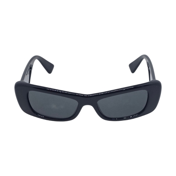 VERSACE SUNGLASSES Black Rectangular Smart Glasses main image 5